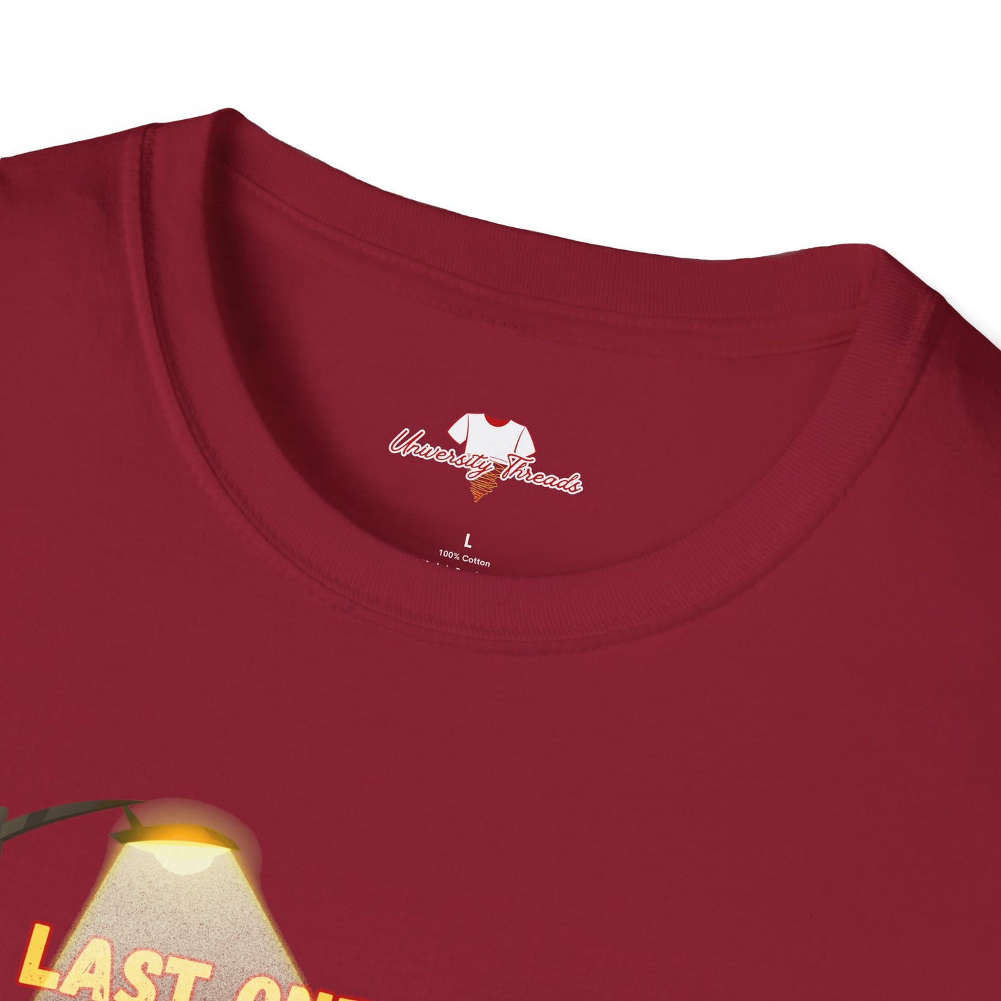 Last One Out of Ames, Turn Off the Lights - Unisex Softstyle T-Shirt