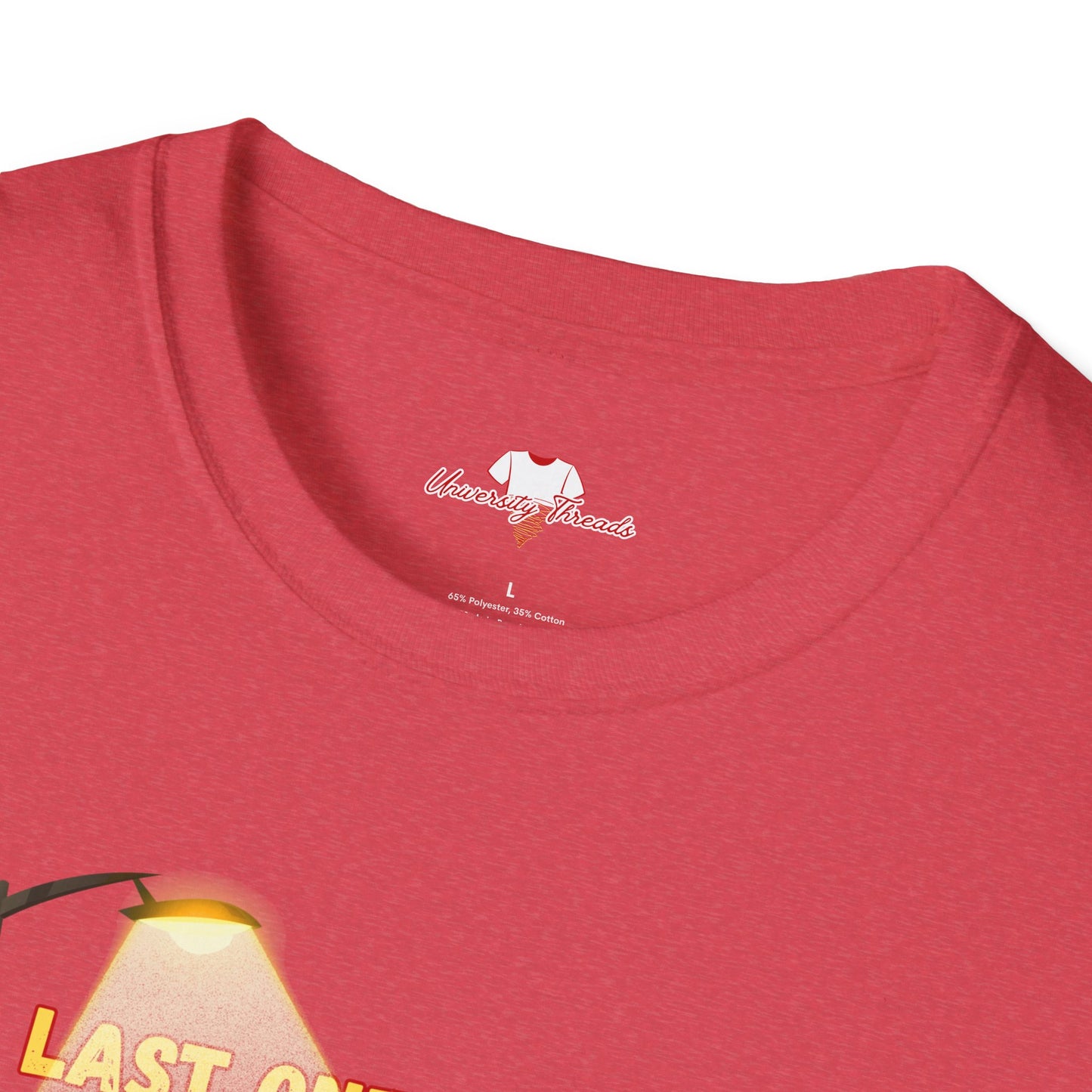 Last One Out of Ames, Turn Off the Lights - Unisex Softstyle T-Shirt